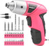 Electric Screwdriver Kit | Cordless Rechargeable Mini Power Tool