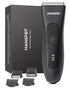 Rechargeable beard trimmer with four guards