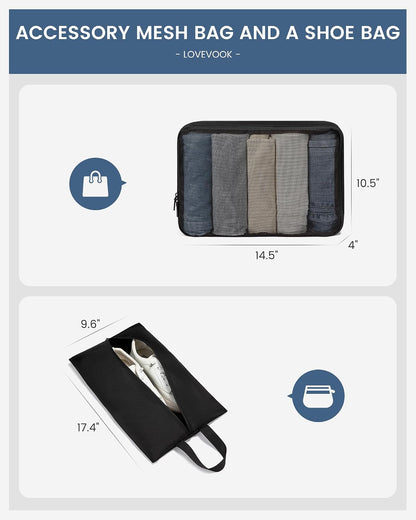 Business Carry On luggage With Laptop Compartment encalife
