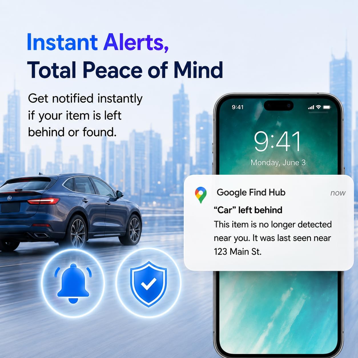 GPS Tracker Real-Time Magnetic Anti-Theft Security encalife