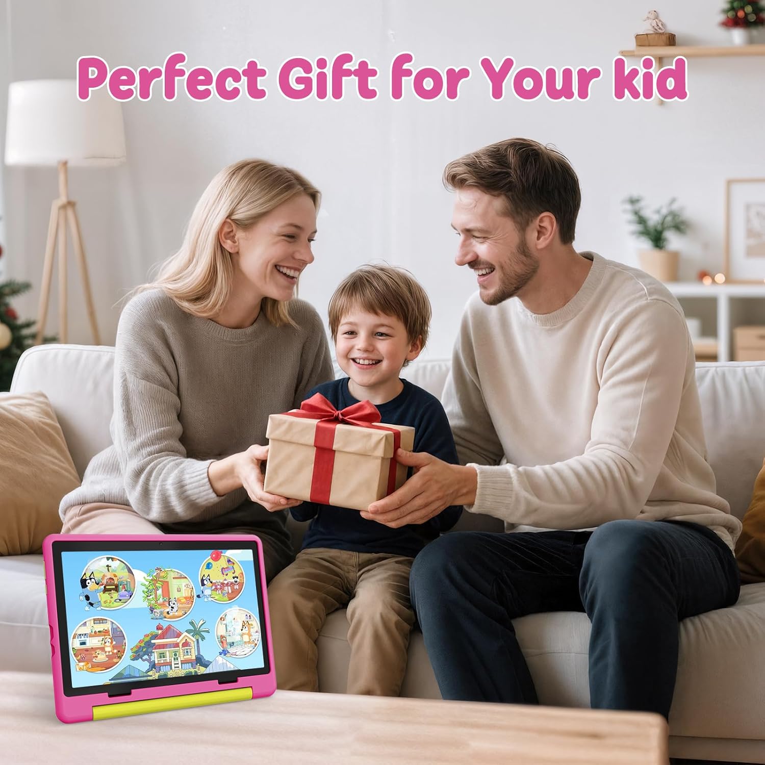 Android 10 Inch Tablet for Kid with Case encalife