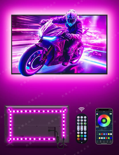 RGB LED TV Backlight With App Control encalife