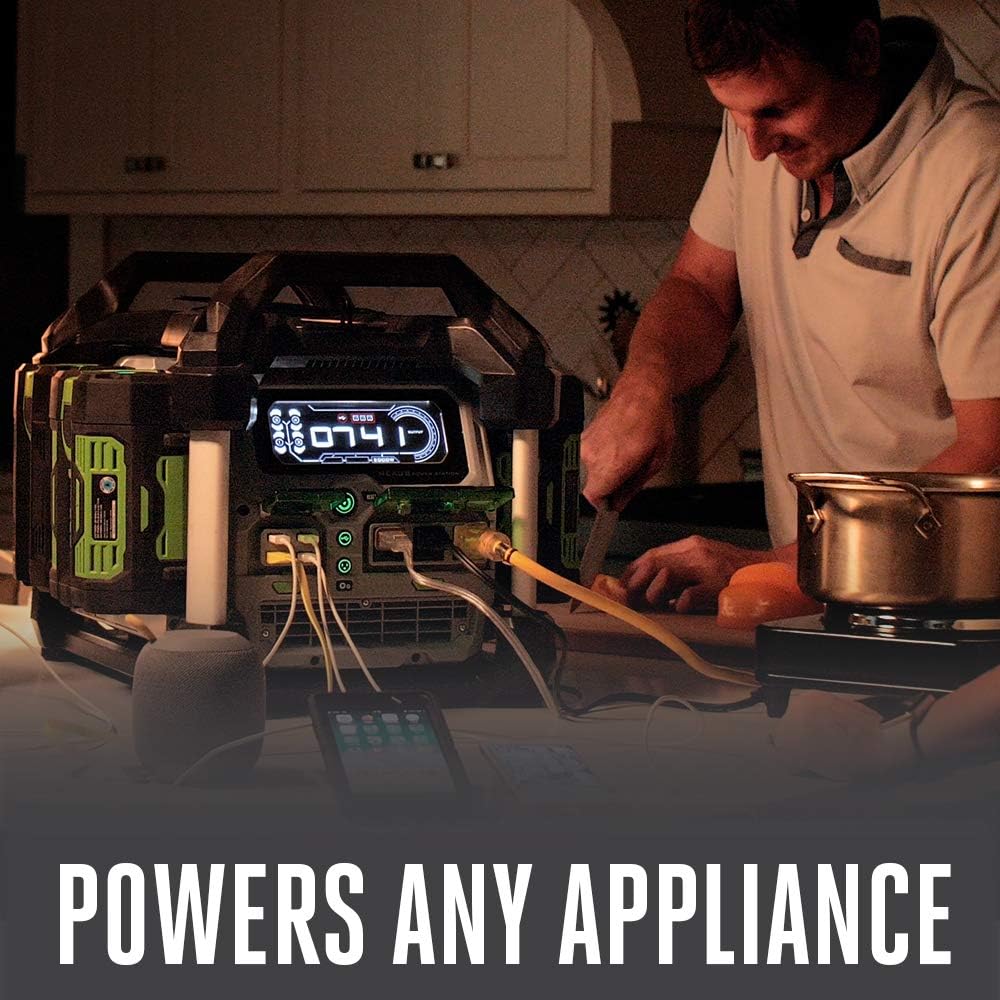 3000W Portable Power Station Battery Inverter Generator encalife