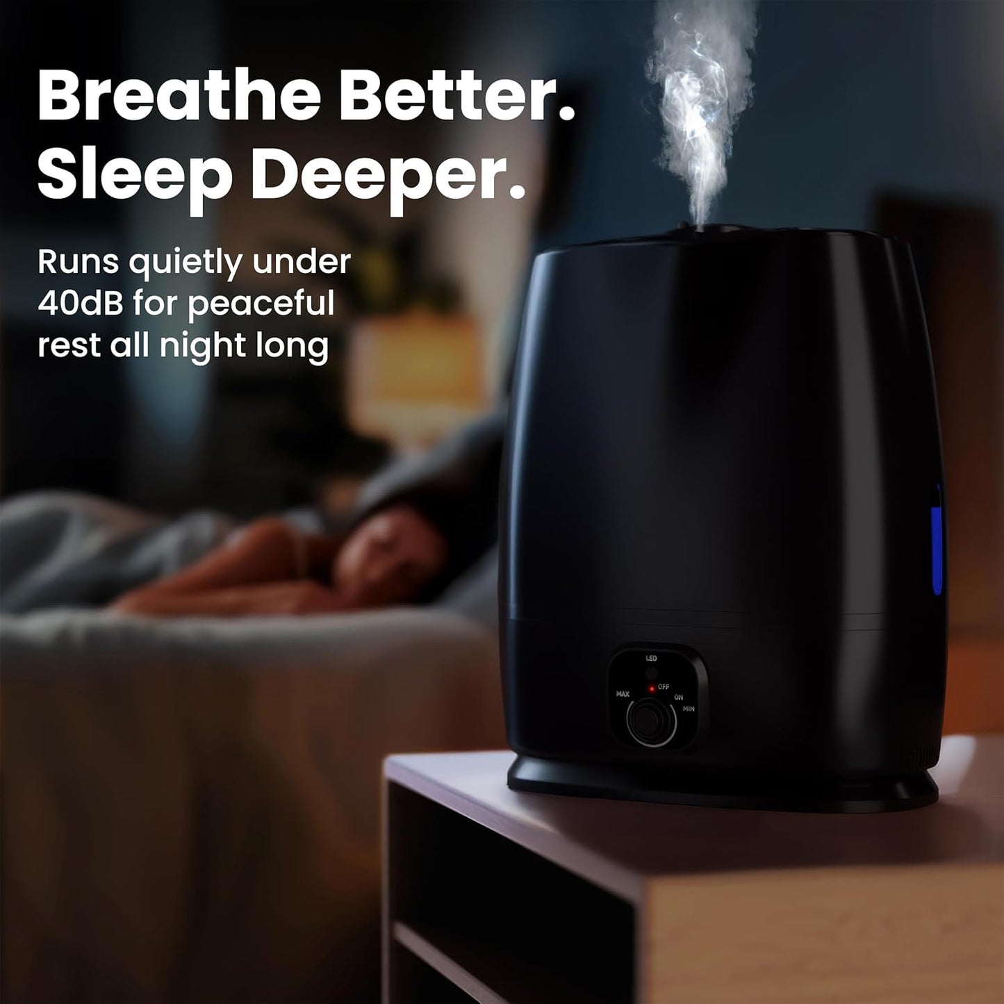 Cool Mist Humidifier | 6L | 50-Hour Runtime encalife