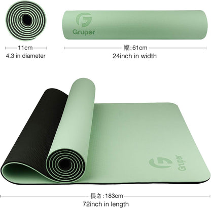 Yoga Mat | Non-Slip Eco-Friendly Exercise I Pilates Mat encalife
