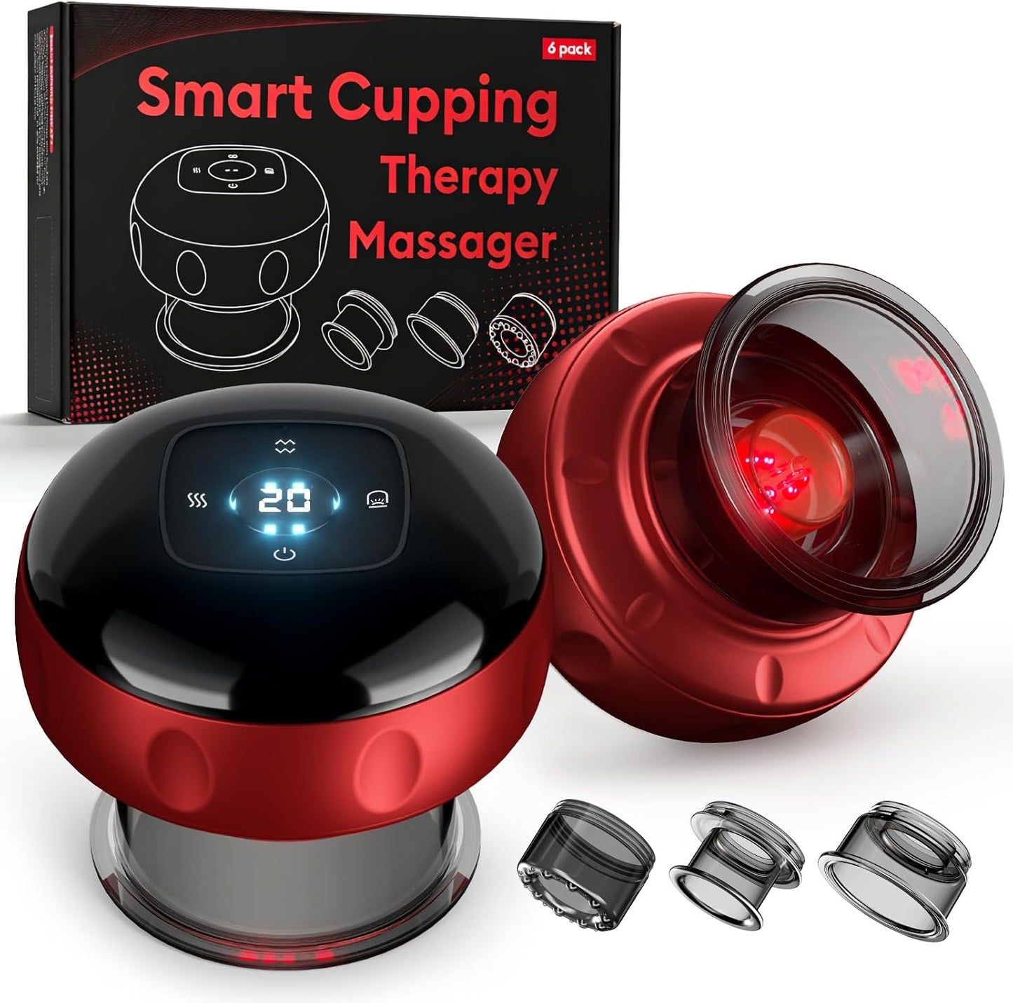 Smart Electric Cupping Massager for Sore Muscles encalife