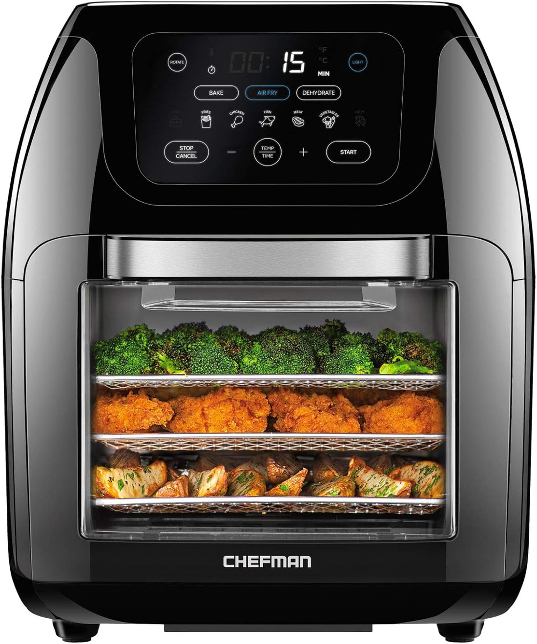 10L Digital Air Fryer Oven I Rotisserie &amp; Dehydrator