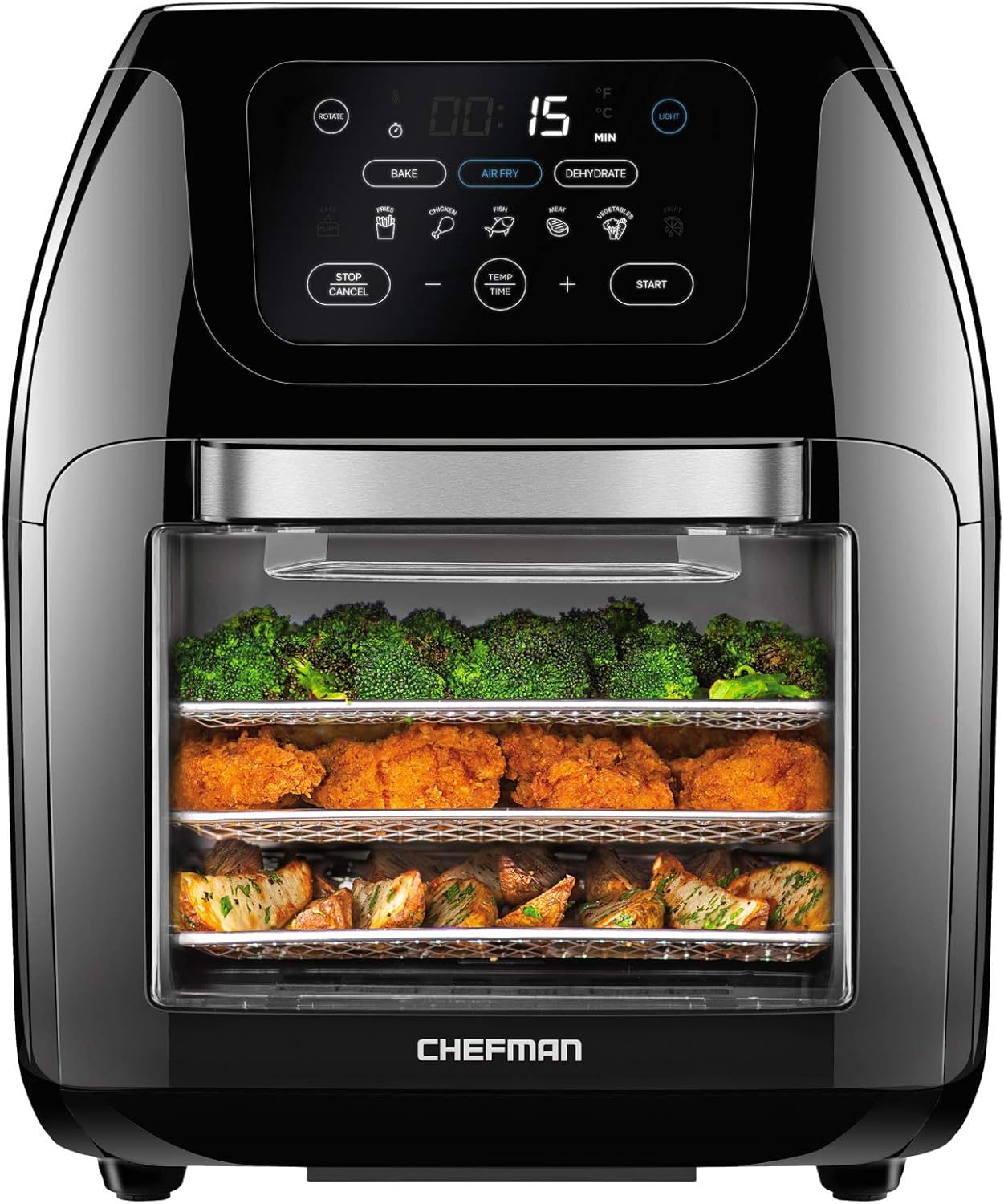 10L Digital Air Fryer Oven I Rotisserie & Dehydrator