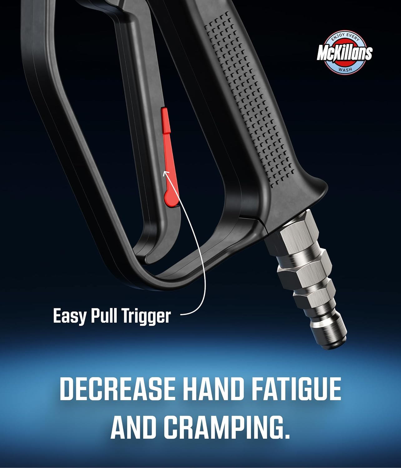 Short Pressure Washer Gun with Swivel Connector encalife