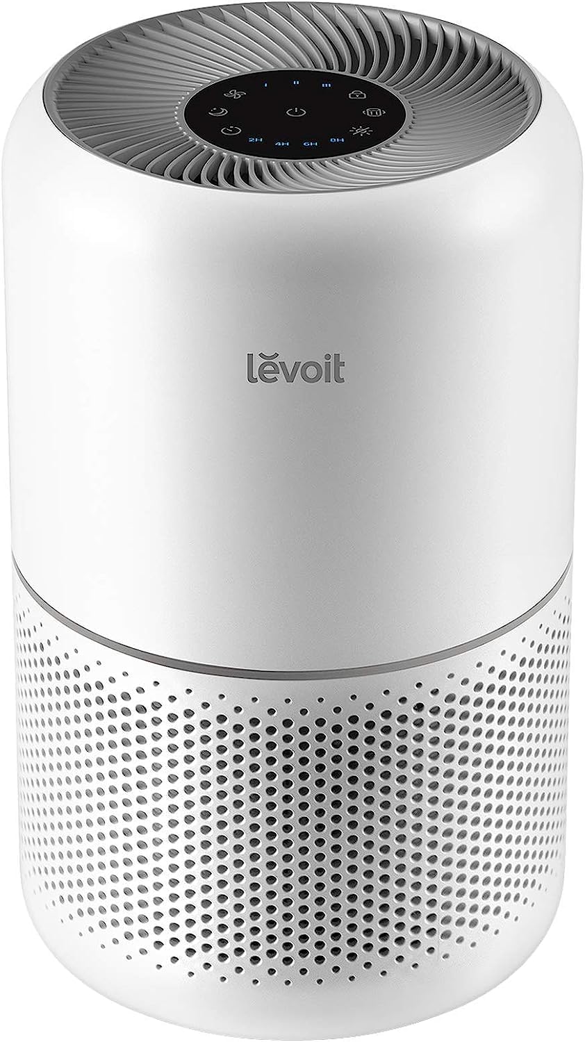 LEVOIT Core300-P Air Purifier for Home & Bedroom – HEPA Filter Cleaner for Pet Hair, Allergies, Smoke & Odor encalife