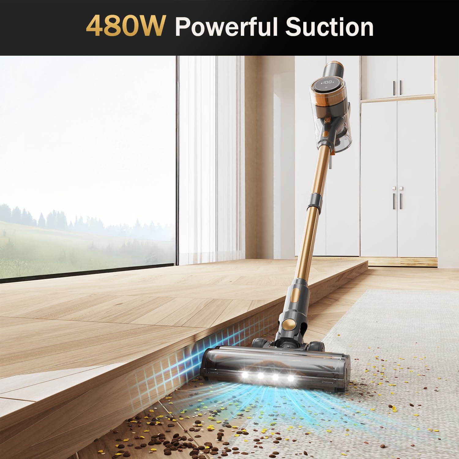 NuYupo 10-in-1 Smart Cordless Vacuum Cleaner encalife