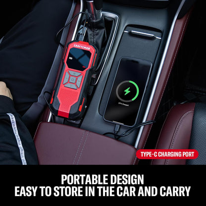 Hybrid Tire Inflator For Fast Roadside Power encalife