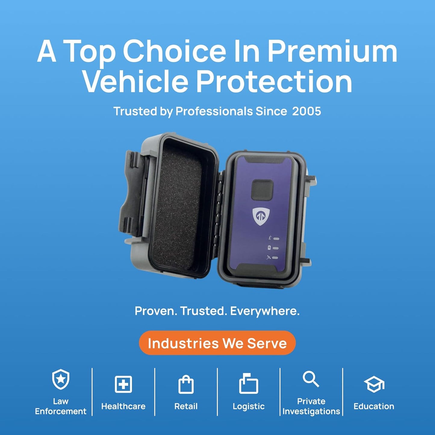 GPS Tracker Real-Time Hidden Anti-Theft encalife