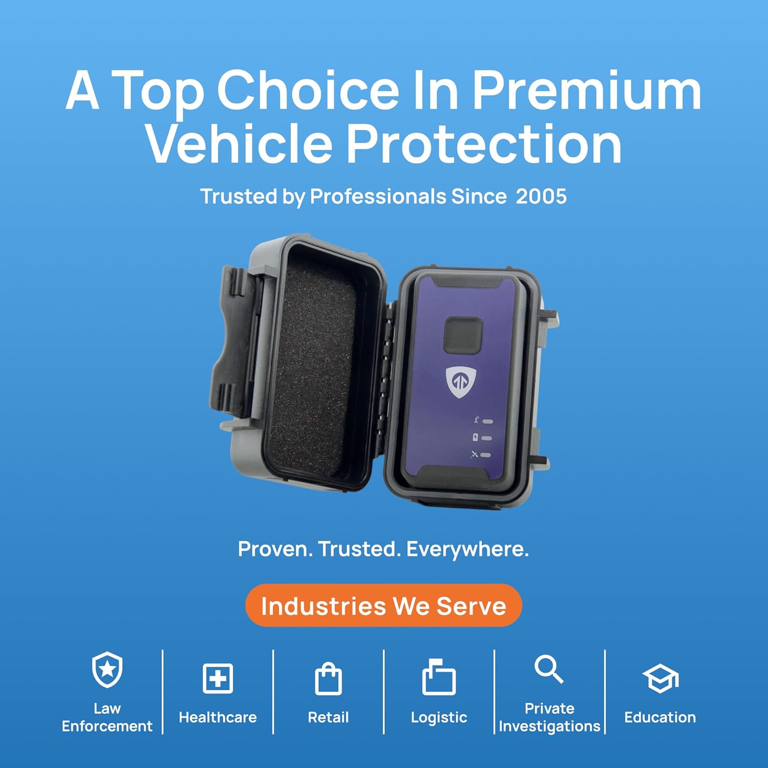 GPS Tracker Real-Time Hidden Anti-Theft encalife