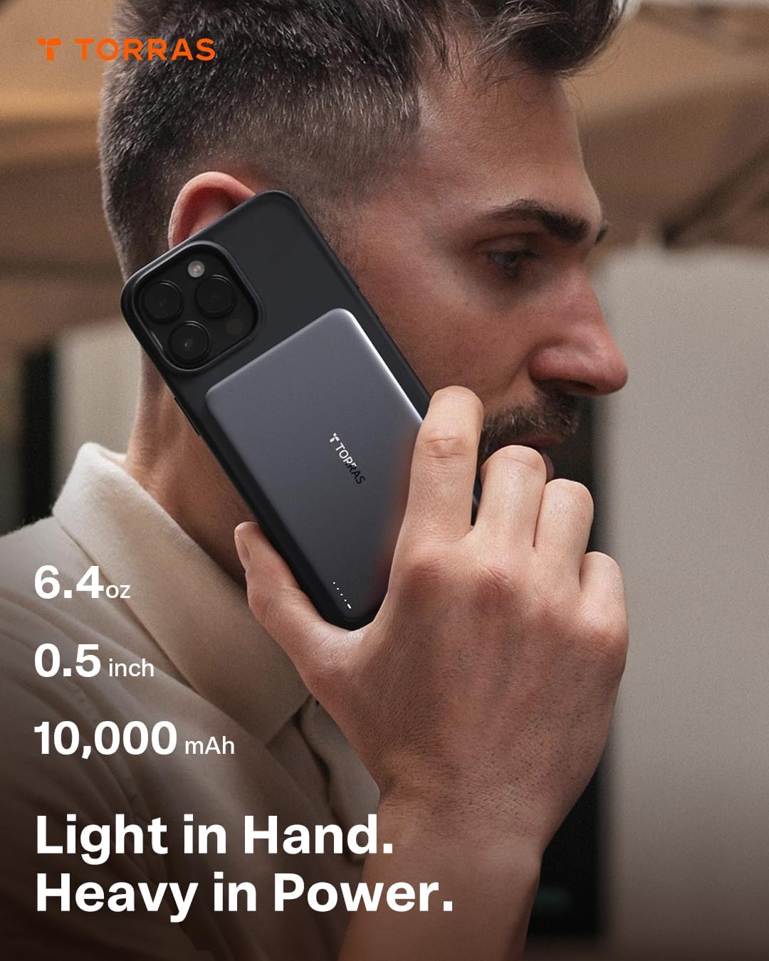 Ultra-Slim 10,000mAh Magnetic Power Bank Fast Charger encalife
