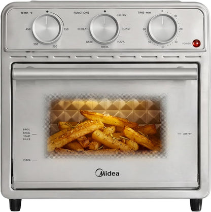 6-in-1 countertop air fryer toaster oven for small kitchens