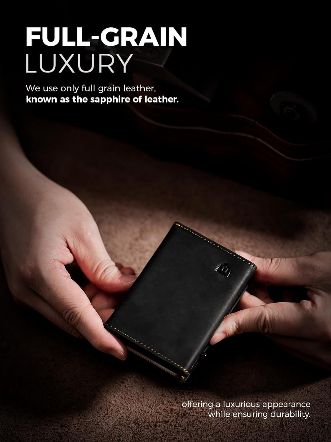Wallets for Men I Slim RFID Leather encalife