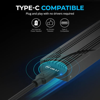 Portable NVMe SSD Enclosure For Ultra Fast Storage encalife