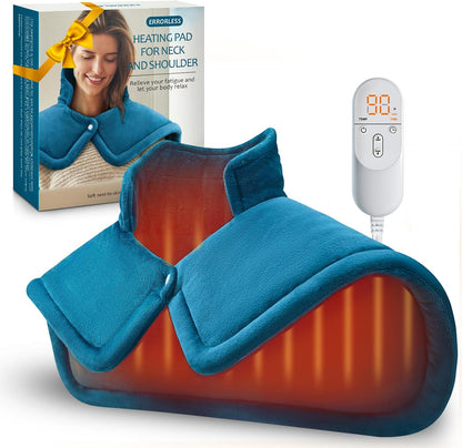 Weighted Heated Neck Shoulder Wrap for Comfort Relaxation encalife