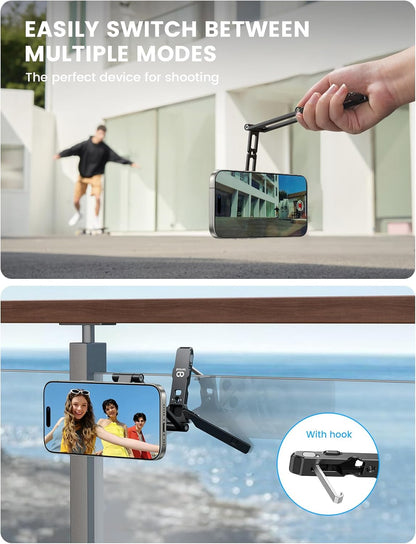 Portable Magnetic Mobile Stand Tripod For Content Creators encalife
