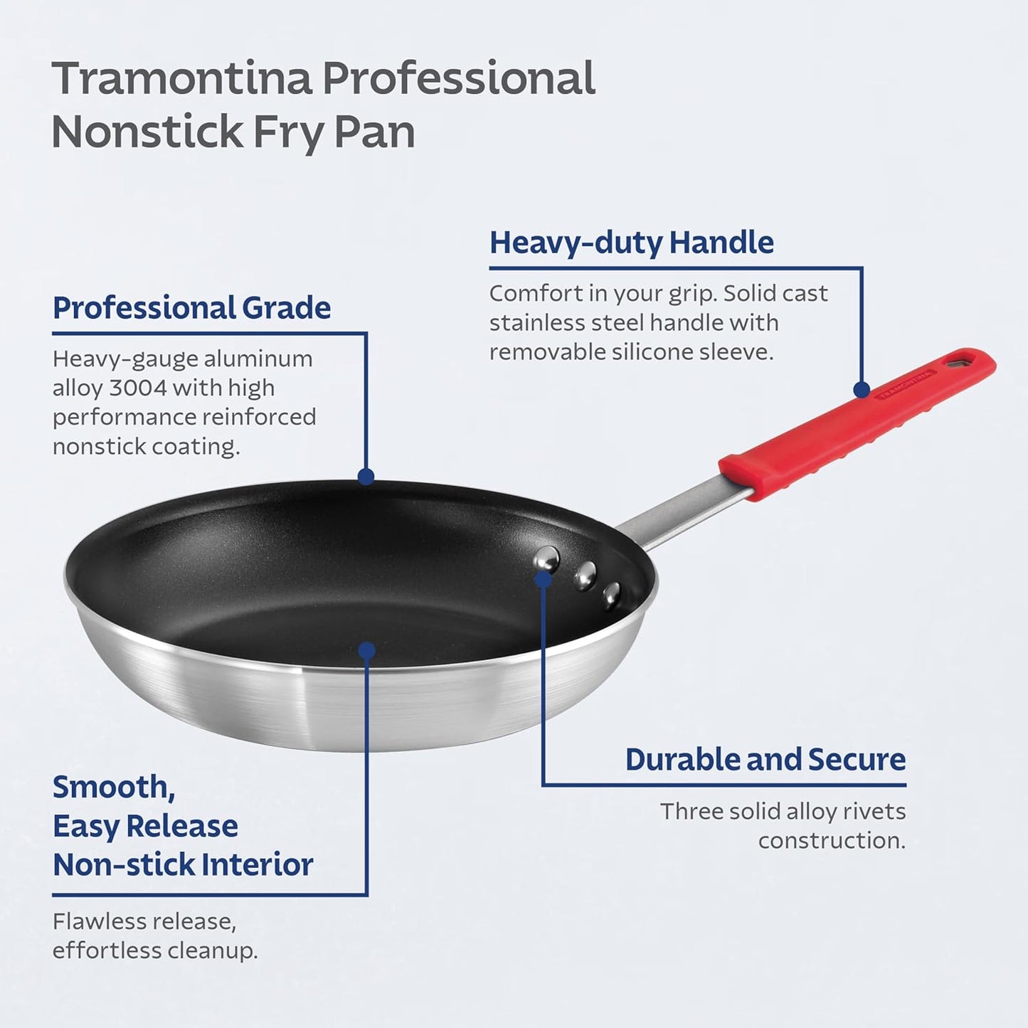 Non-Stick 14-Inch Extra Large Fry Pan encalife