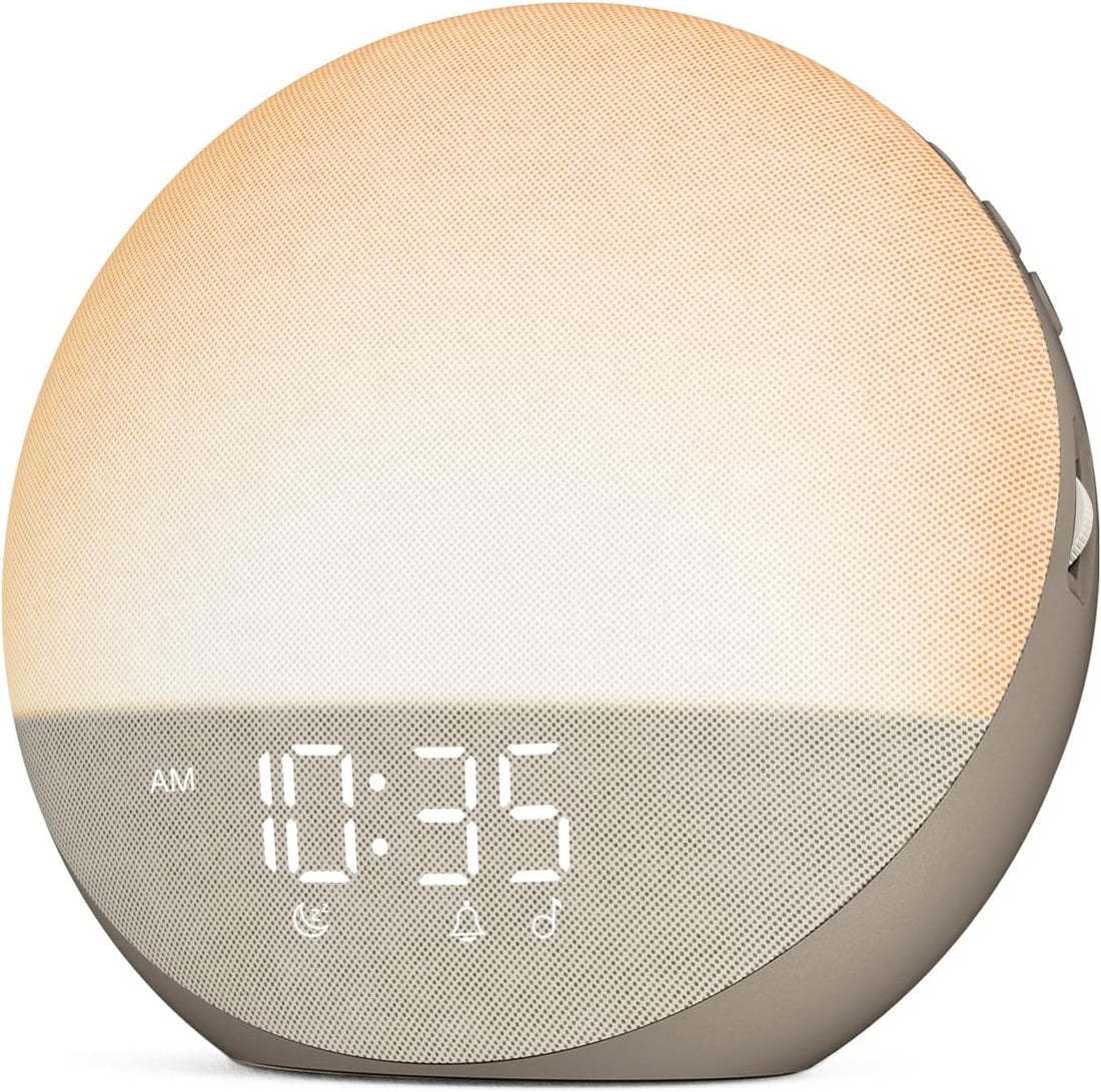 Sunrise Alarm Clock White Noise Bluetooth Speaker encalife