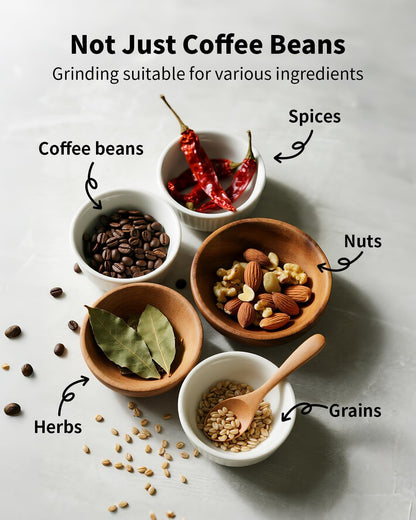 Quiet Electric Coffee Grinder – 70g encalife
