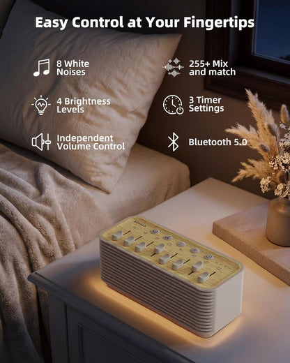 Sound Machine for Sleeping with White Noise encalife