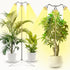 Adjustable tripod full spectrum grow light for indoor plants