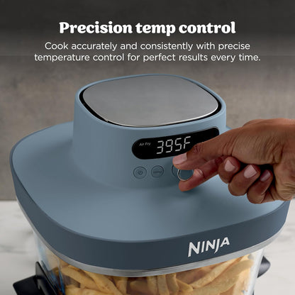 6-Quart 6-in-1 Modular Glass Air Fryer encalife