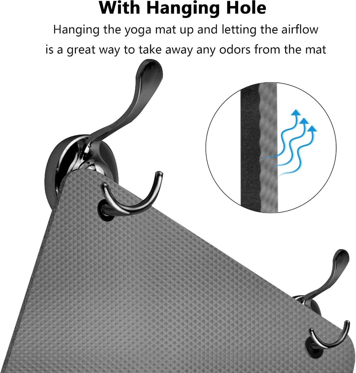 Extra Wide Thick Yoga Mat With Bag encalife
