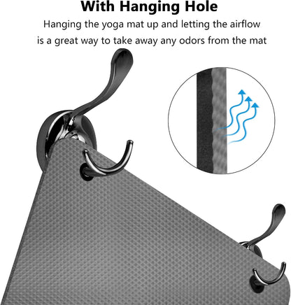 Extra Wide Thick Yoga Mat With Bag encalife
