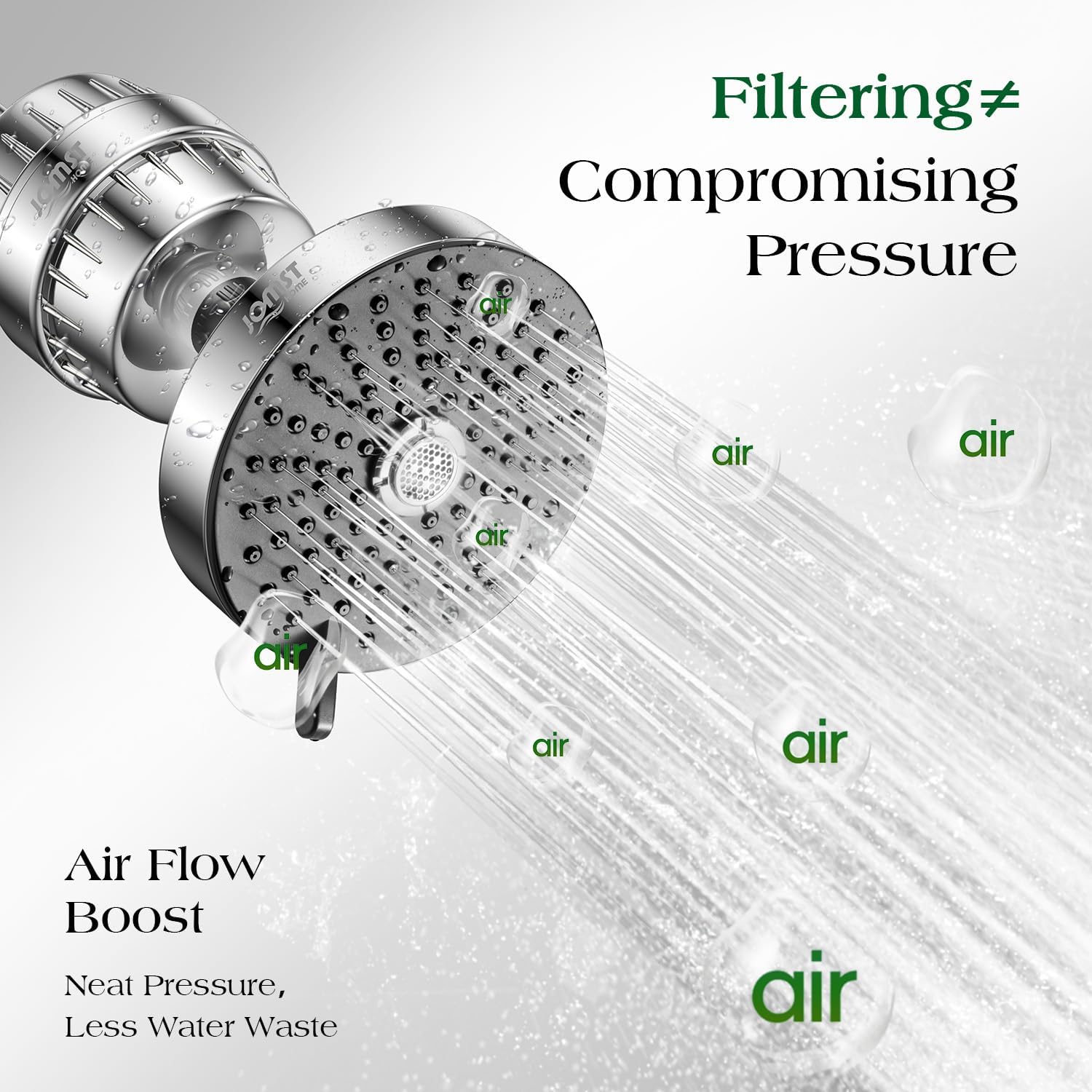 Filtered High Pressure I Shower Head encalife