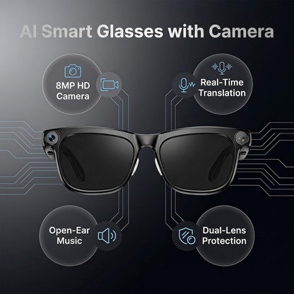 AI Camera Smart Glasses encalife