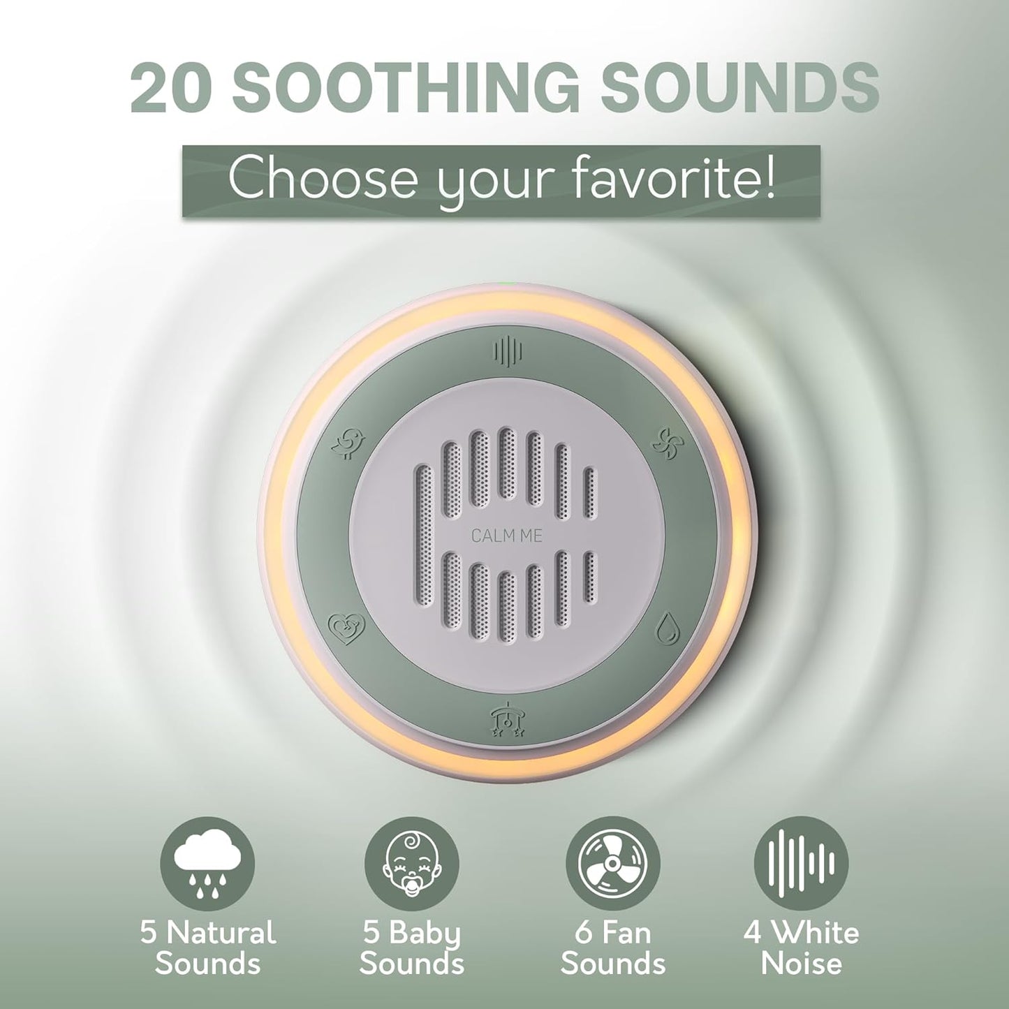 Plug-In White Noise Machine for Office Privacy encalife