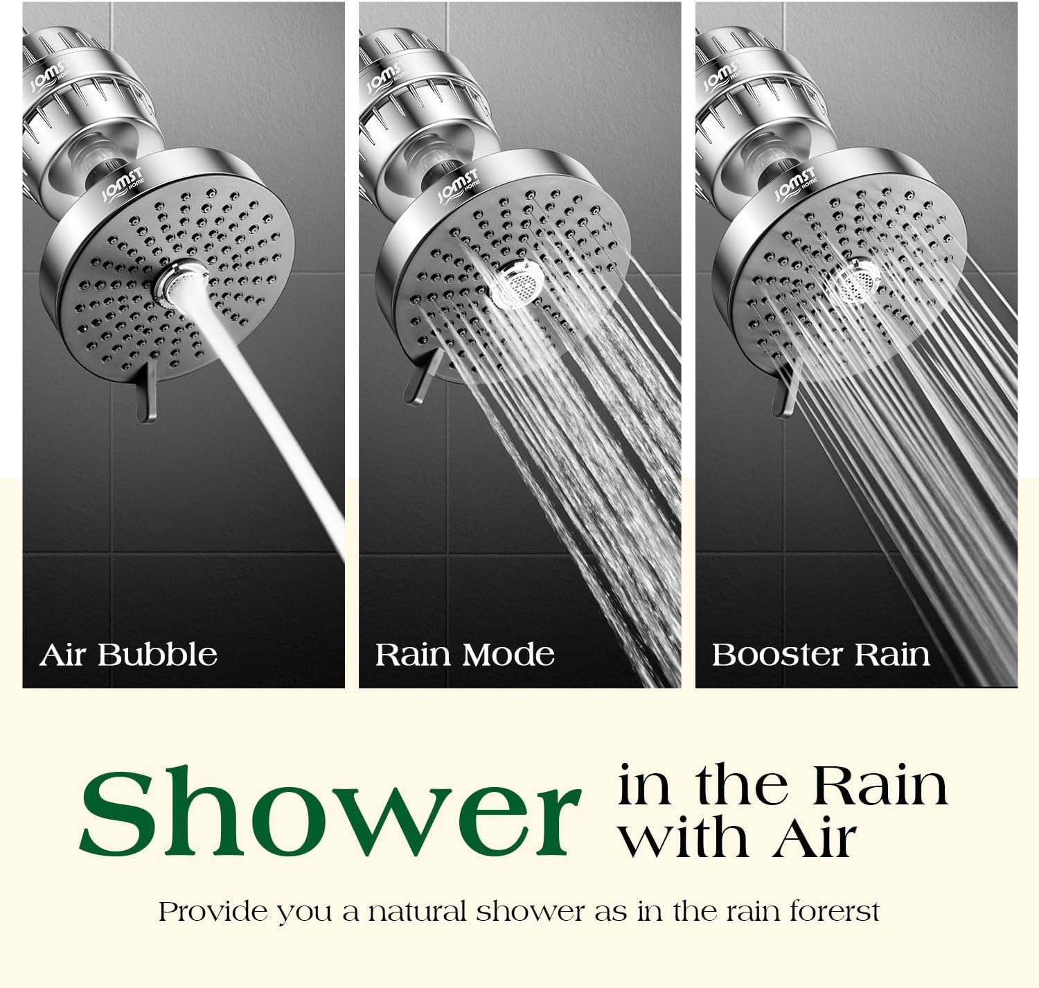 Filtered High Pressure I Shower Head encalife