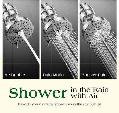 Filtered High Pressure I Shower Head encalife