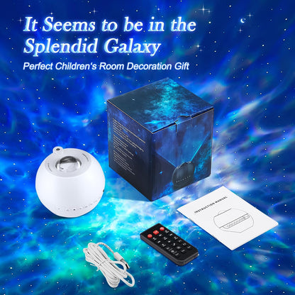 4-in-1 Galaxy Projector Starry Sky Night Light encalife