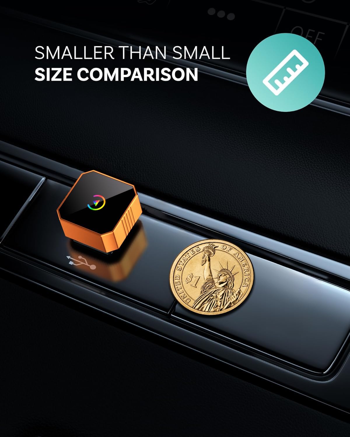 Wireless CarPlay & Auto Adapter | Plug & Play CarPlay Dongle encalife