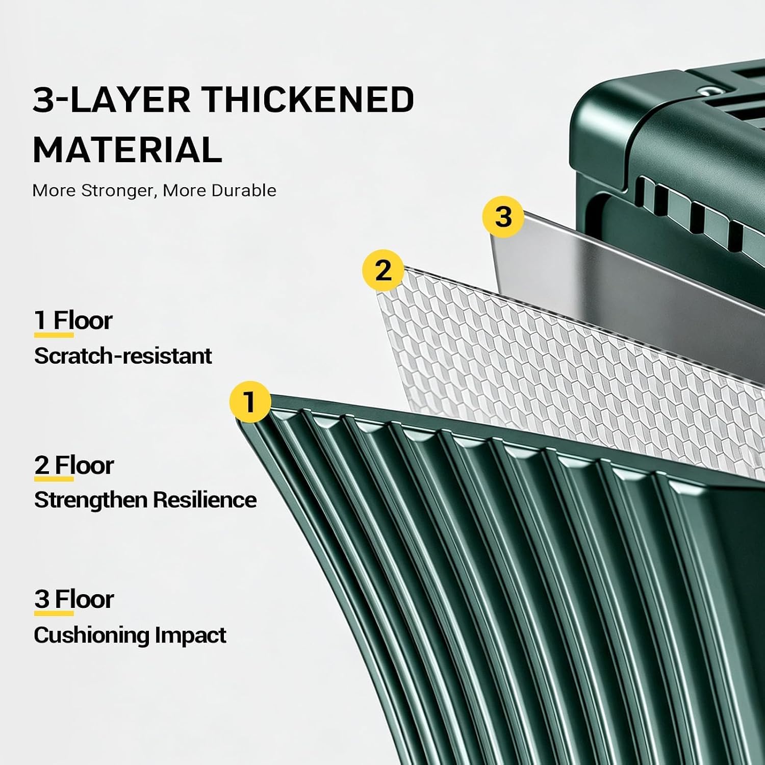 Aluminum Frame Carry On Luggage with USB Charging encalife