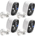 Security Camera I 2K Wireless Outdoor 4 Pack with Night Vision