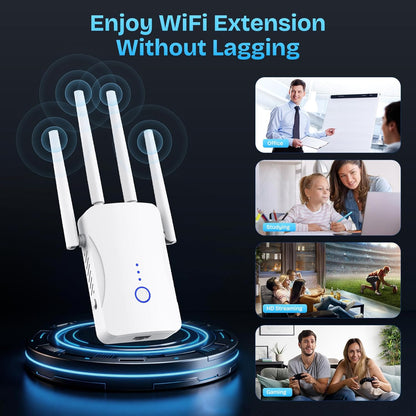 2026 WiFi Extender 300Mbps I 9999 Sq. Ft encalife