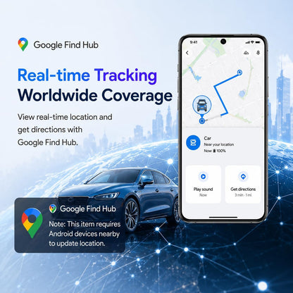 GPS Tracker Real-Time Magnetic Anti-Theft Security encalife