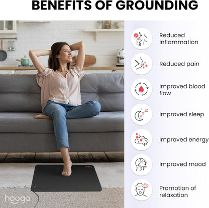 Grounding Mat for Better Sleep Stress Relief encalife