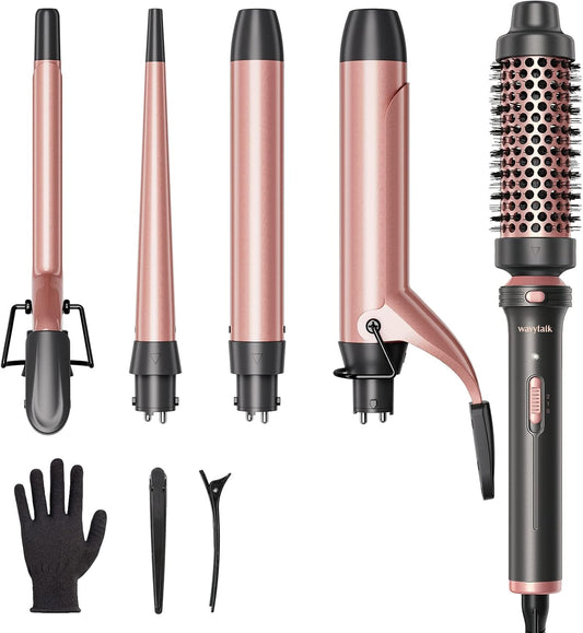5 in 1 Curling Wand Set | Wavytalk Ceramic Hair Styler