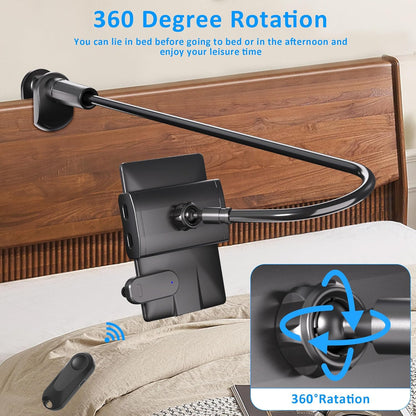 Gooseneck Page Turner Stand for Bedtime Reading encalife