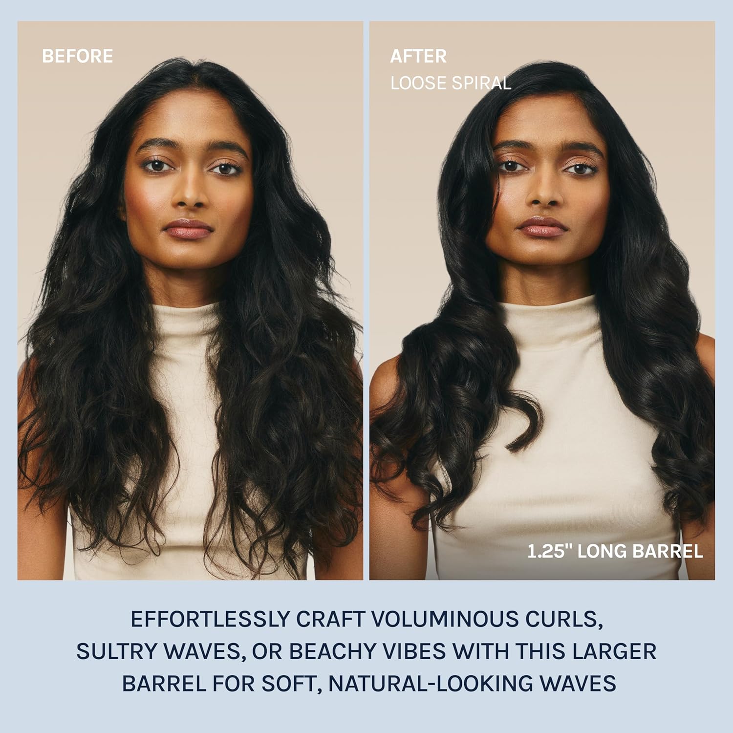 Long Barrel Curling Iron | Bio Ionic Moisture Heat Hair Curler encalife