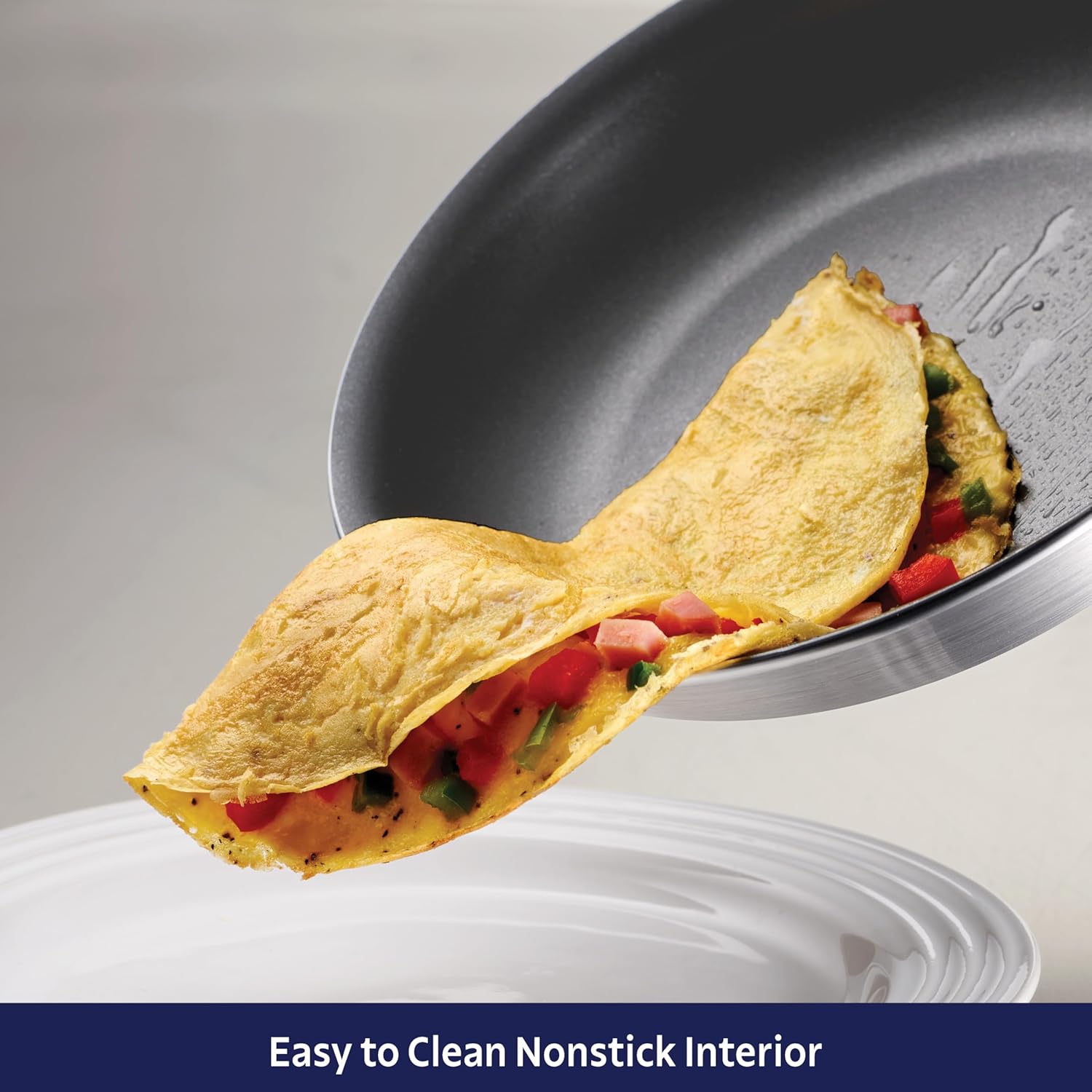 Non-Stick 14-Inch Extra Large Fry Pan encalife