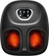 heated foot massager with compression and deep kneading massage