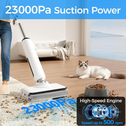 Cordless Wet Dry Vacuum Mop Cleaner encalife